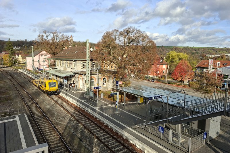 Bahnhof in Möckmühl